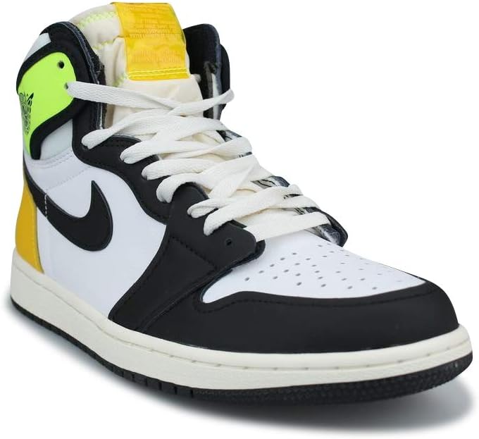Мужские кроссовки Nike Air Jordan 1 Retro High OG, белый/черный — фото 3