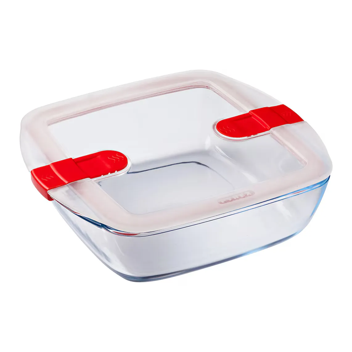 

Pyrex Контейнер Cook & Heat из пирекса с крышкой, красный