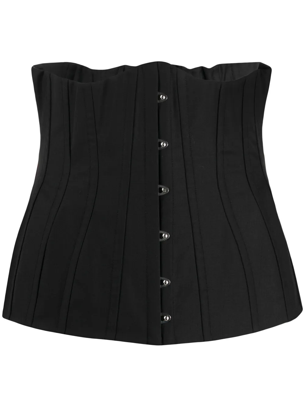 Корсет на молнии DOLCE & GABBANA, черный