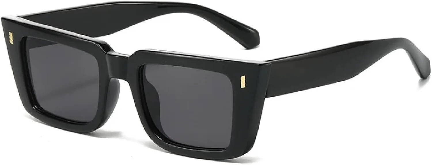 

Солнцезащитные очки с защитой от УФ-излучения UV400 для женщин и мужчин | Синие очки Rivets | для занятий спортом на открытом воздухе DSVIGF, Black Grey 3