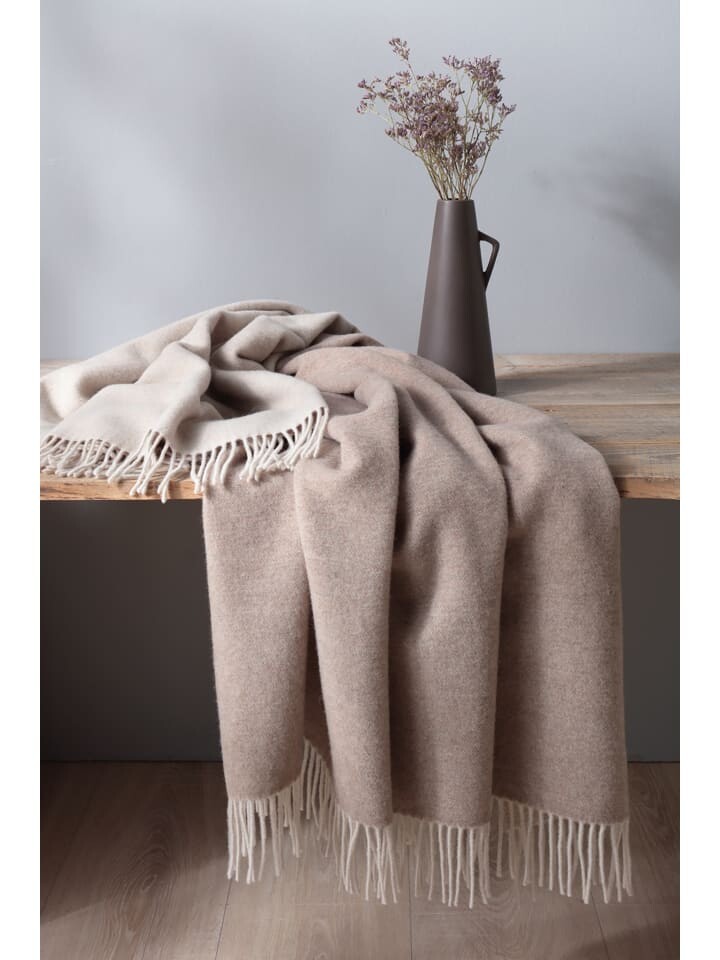 

Одеяло biederlack Wohn Kaschmirplaid, цвет natur-sand