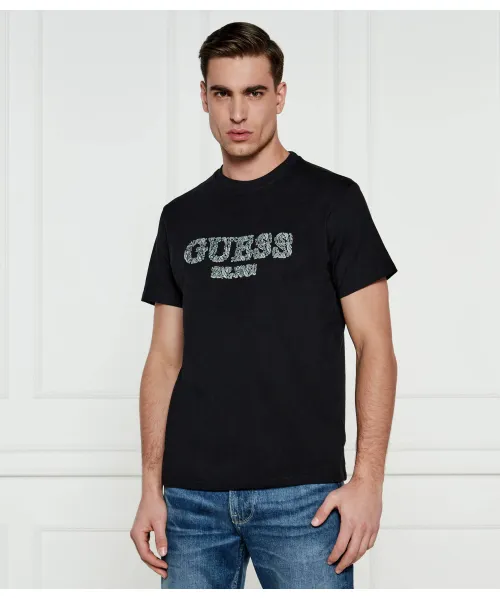 

Футболка Regular fit Guess Jeans, черный
