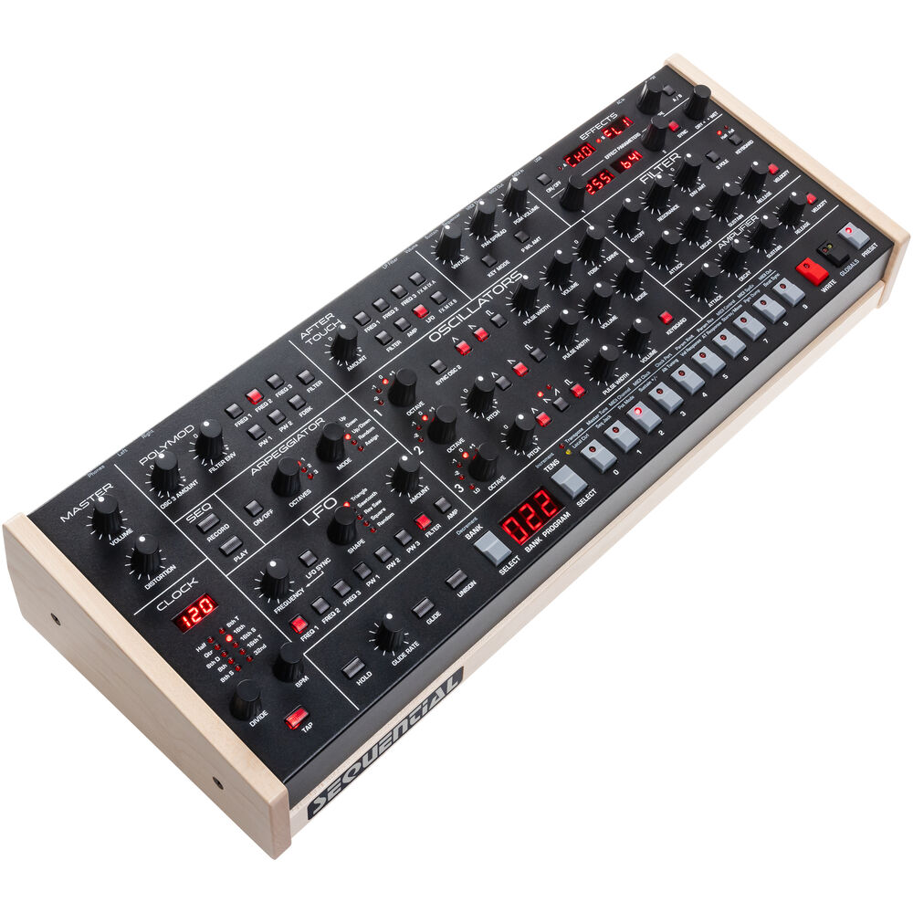 

Синтезатор Sequential Trigon-6 Desktop 6-Voice Polyphonic Analog SEQ-3810