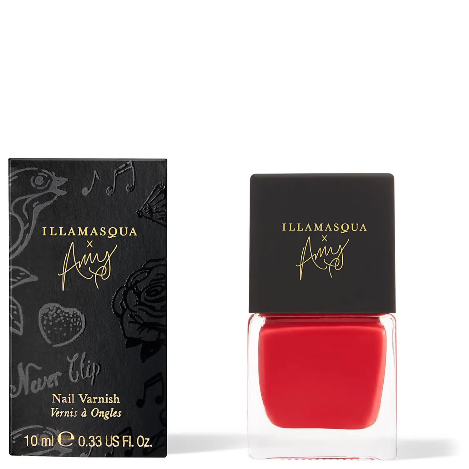 

Матовый лак для ногтей - Эми Красный Illamasqua