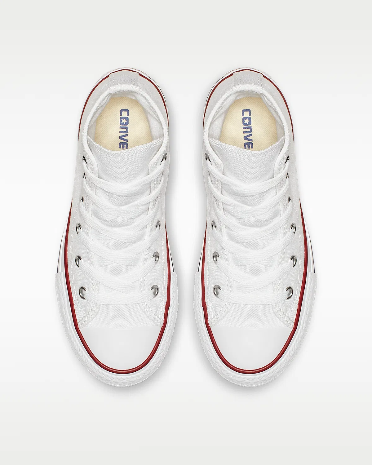 Детские кроссовки Converse Chuck Taylor All Star High Top, White — фото 4