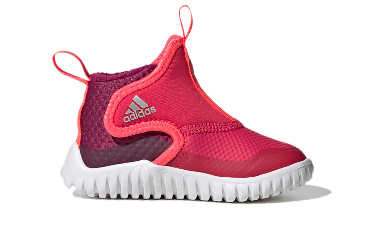 Кроссовки adidas Rapidazen C Toddler Shoes TD Mid-top Pink/White/Silver — фото 2
