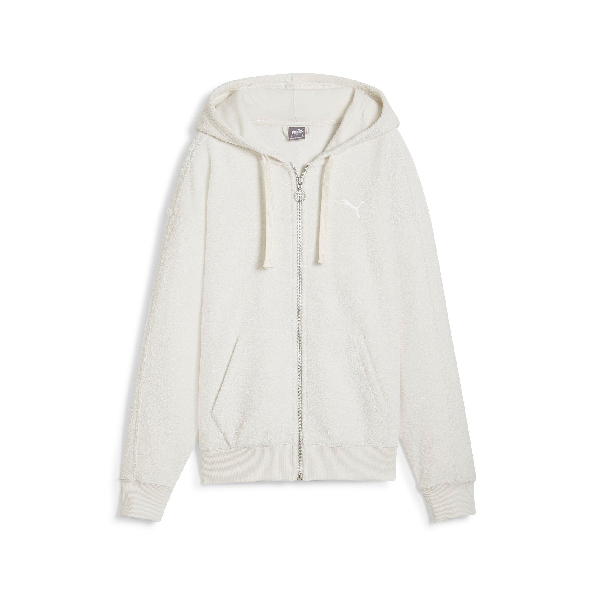 

Толстовка с капюшоном PUMA Women's HER Full-Zip, цвет vapor gray