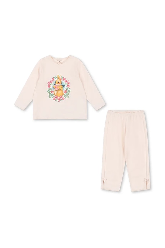 

Детский хлопковый комплект GIO BOW SET GOTS Konges Sløjd, розовый