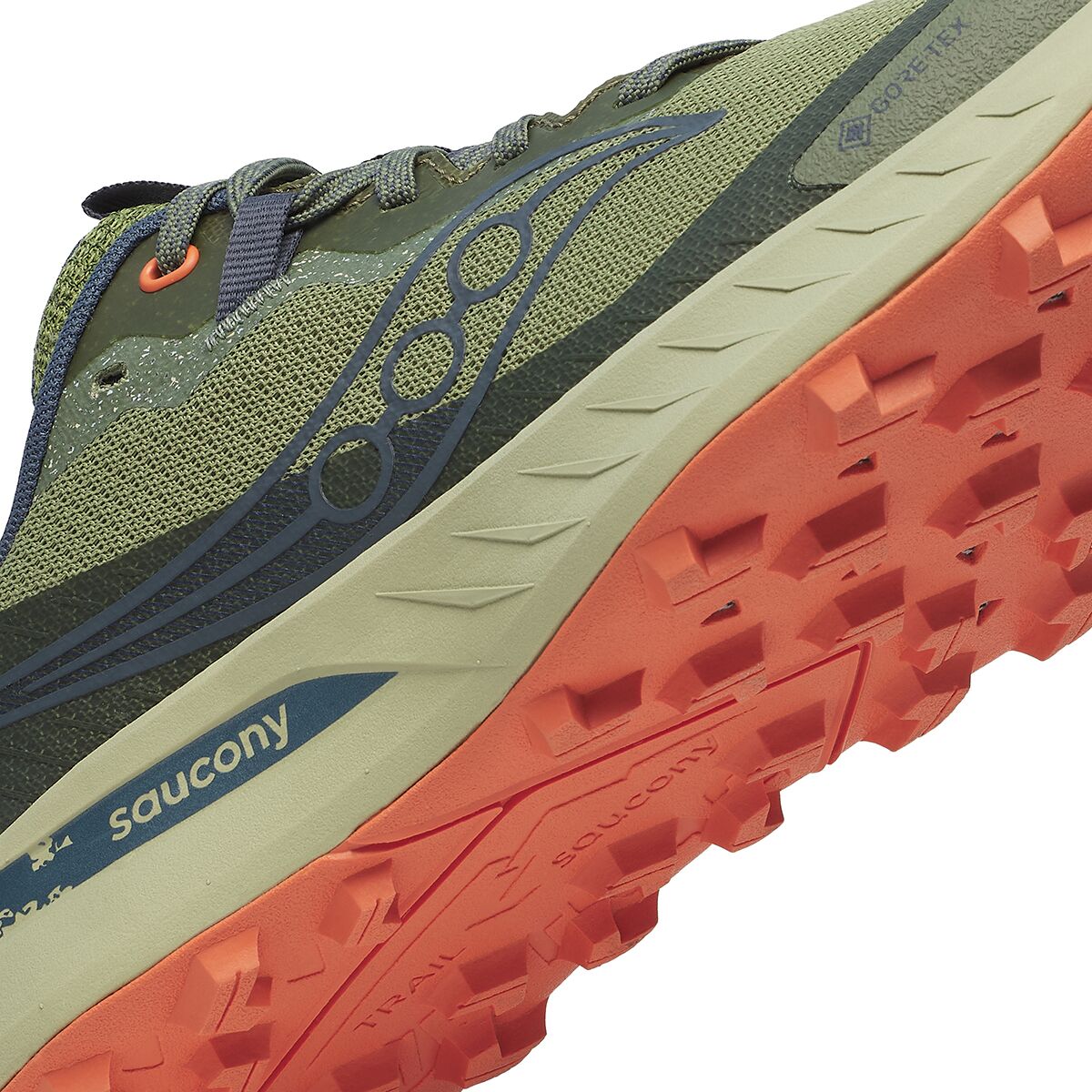 Беговые кроссовки Peregrine 15 GTX Saucony, мультиколор — фото 3