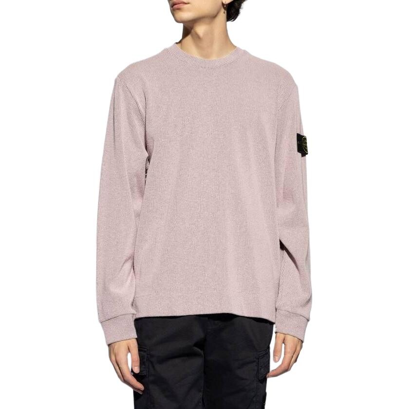 Трикотаж мужской Сиреневый Stone Island, светло-фиолетовый — фото 2