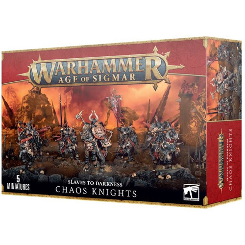 

Миниатюра Games Workshop Warhammer Age of Sigmar: Slaves to Darkness - Chaos Knights