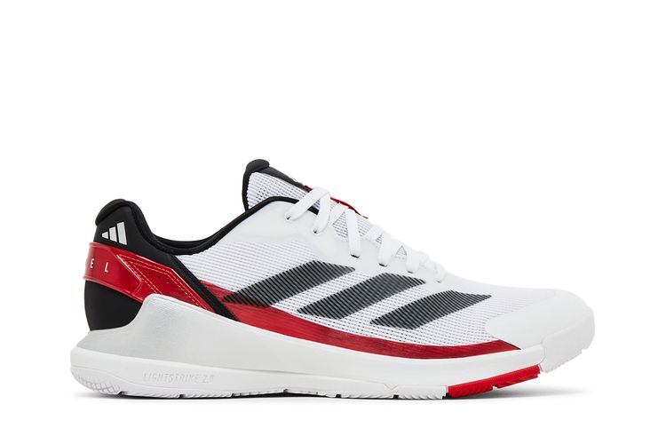 

Кроссовки Crazy Quick Padel 'White Black Lucid Red', белый