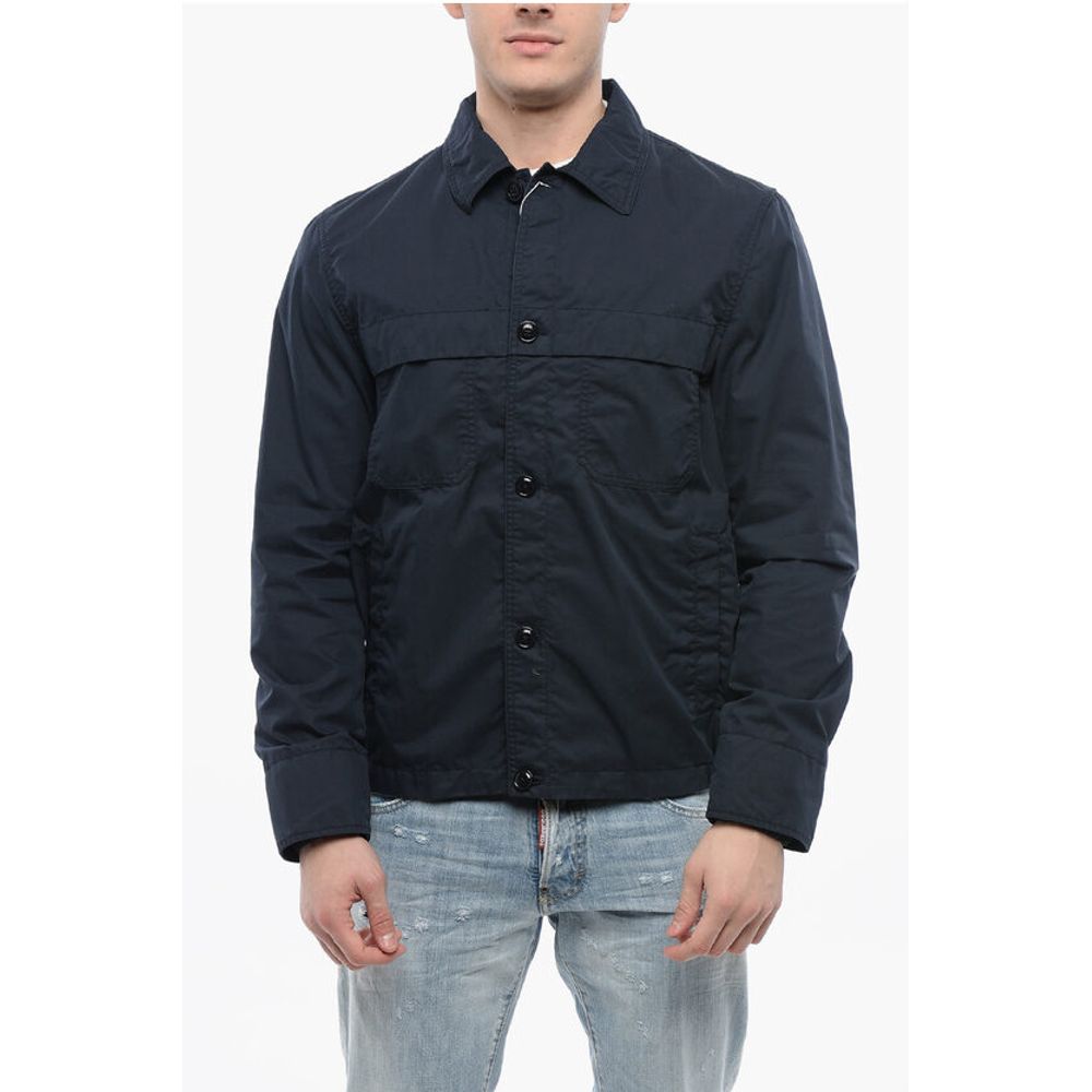 

Синие хлопковые куртки и пальто Woolrich, Blue