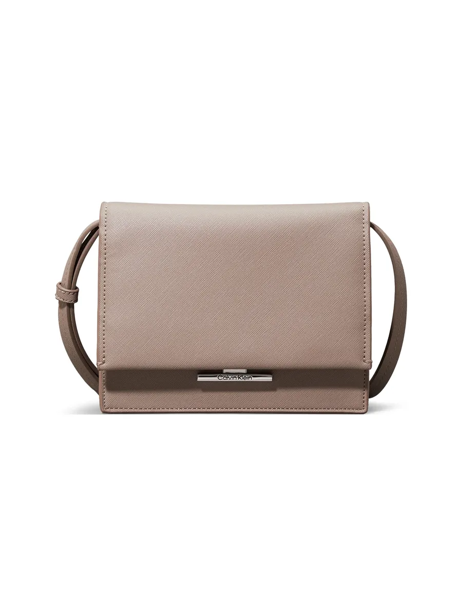 

Сумка через плечо Calvin Klein "CK LINEAR CROSSBODY SAFFIANO", цвет Cinder