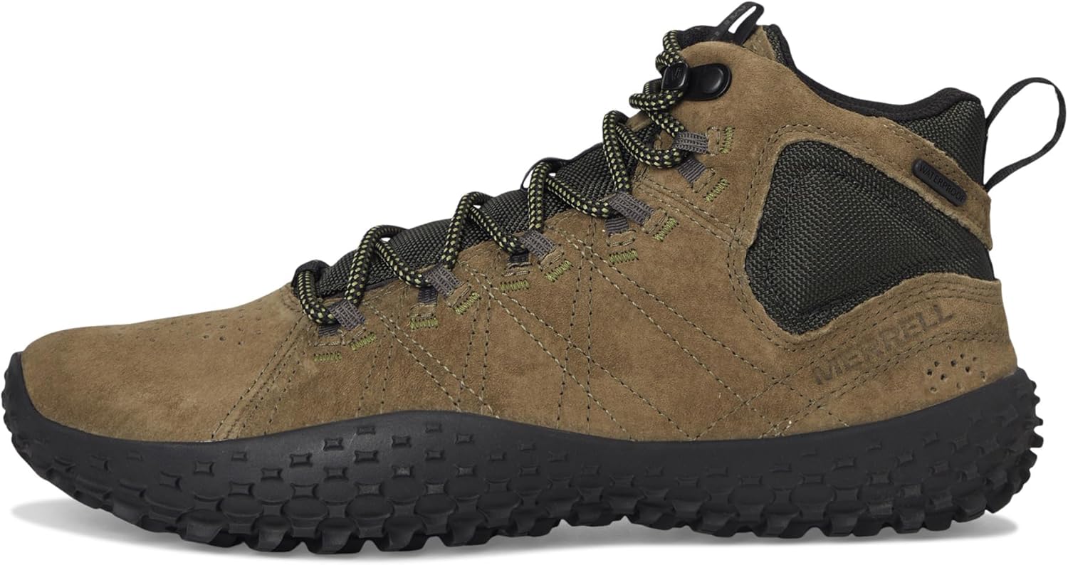 Мужские кроссовки Merrell Wrapt Trail, черный/оливковый — фото 4