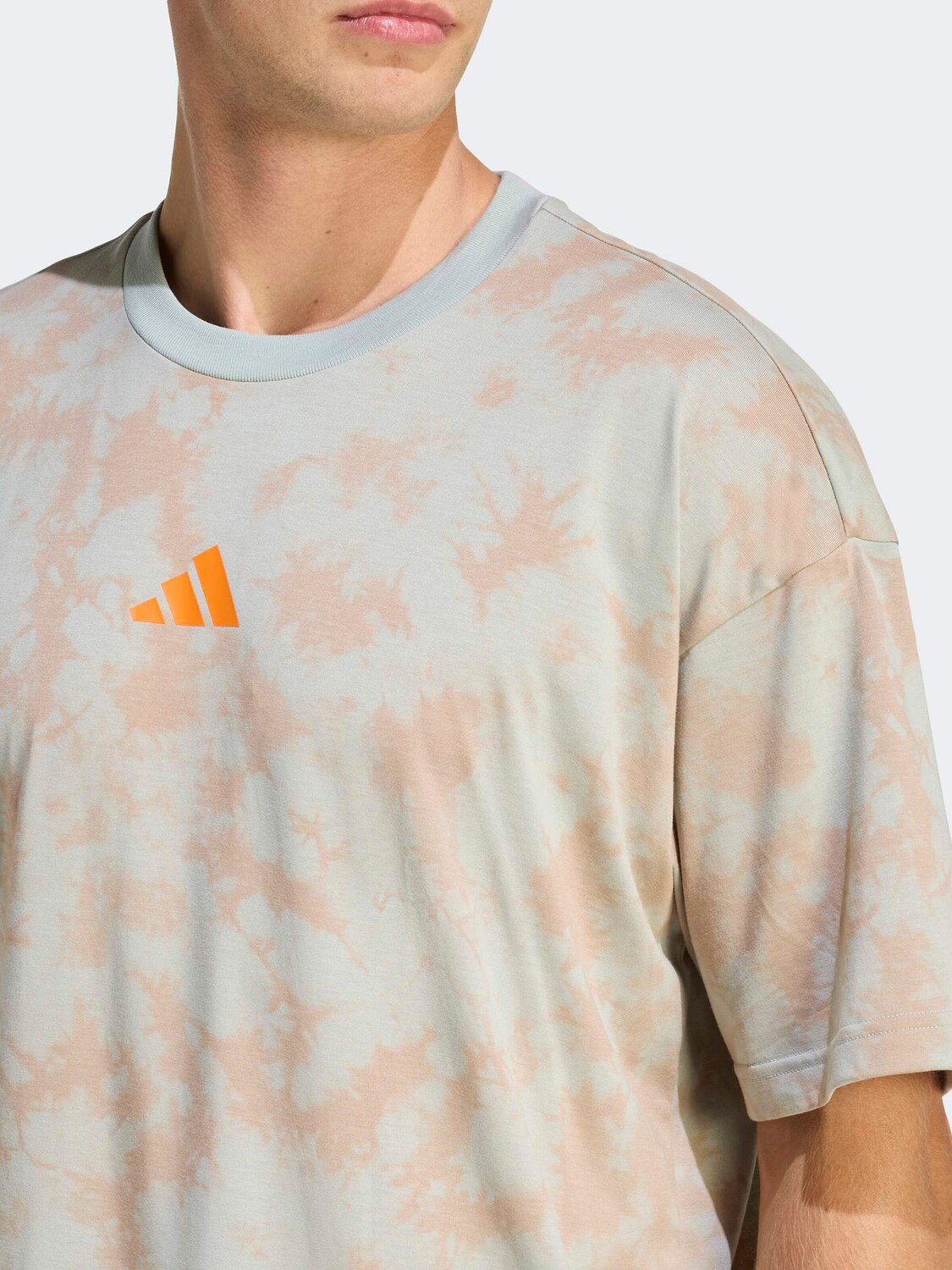 Adidas Performance Футболка для тренировок 'FUN TRAIN' в цвете Orange, Pastel Orange — фото 4