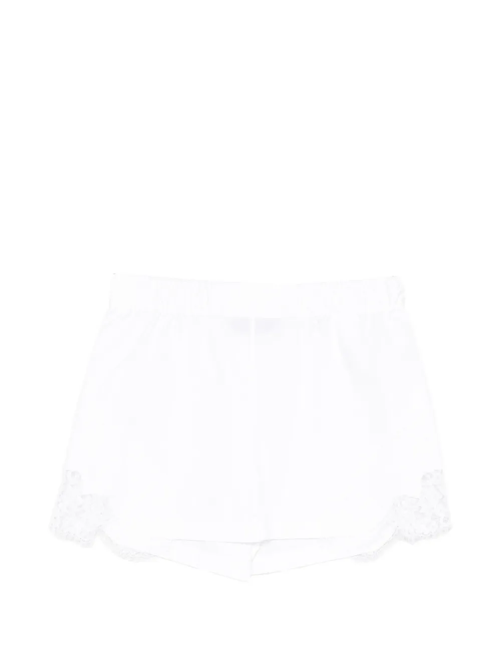 

Кружевные брюки Max Mara, бежевый