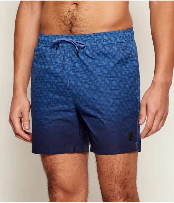 Пляжные шорты Vale regular fit Boss, синий