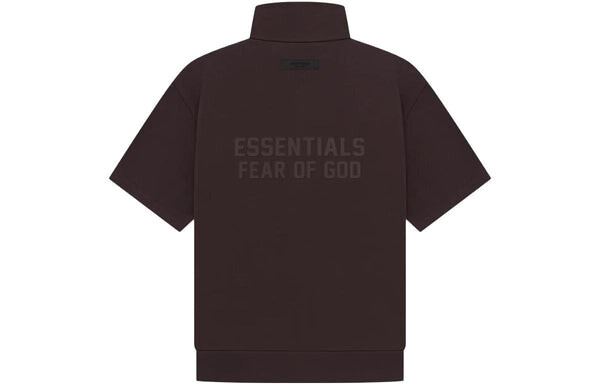Футболка drop2 ss23 ls halfzip 3/4 sweatshirt 'brown' Fear Of God Essentials, серый — фото 3