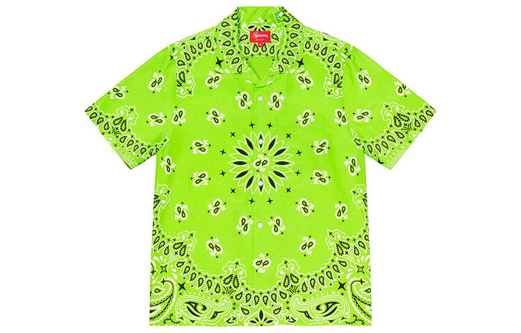 

SS21 Рубашка унисекс Supreme, красный