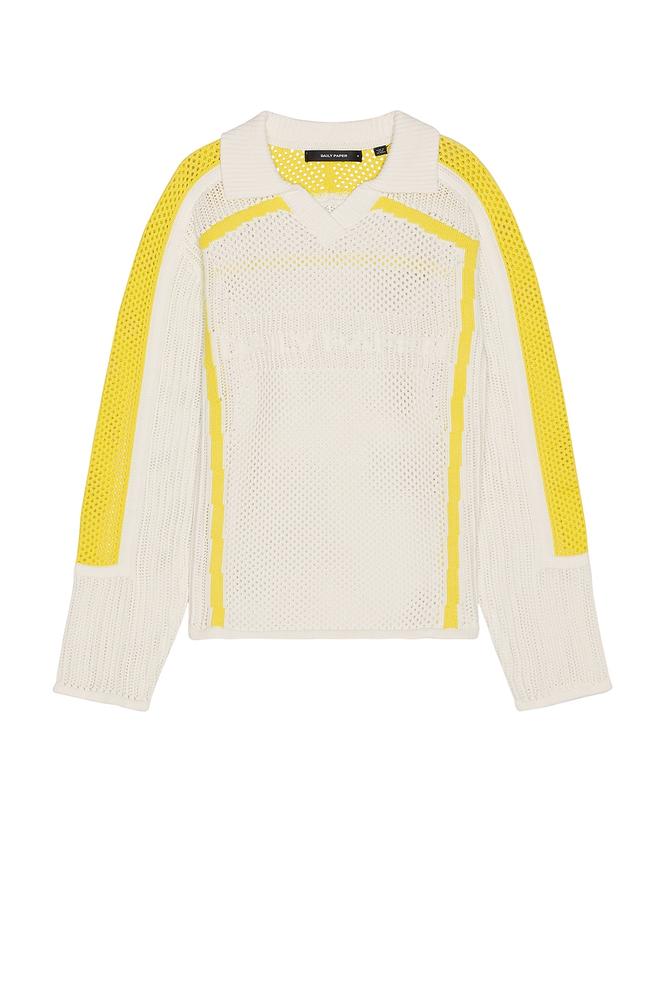 

Футбольный трикотажный свитер Daily Paper, white