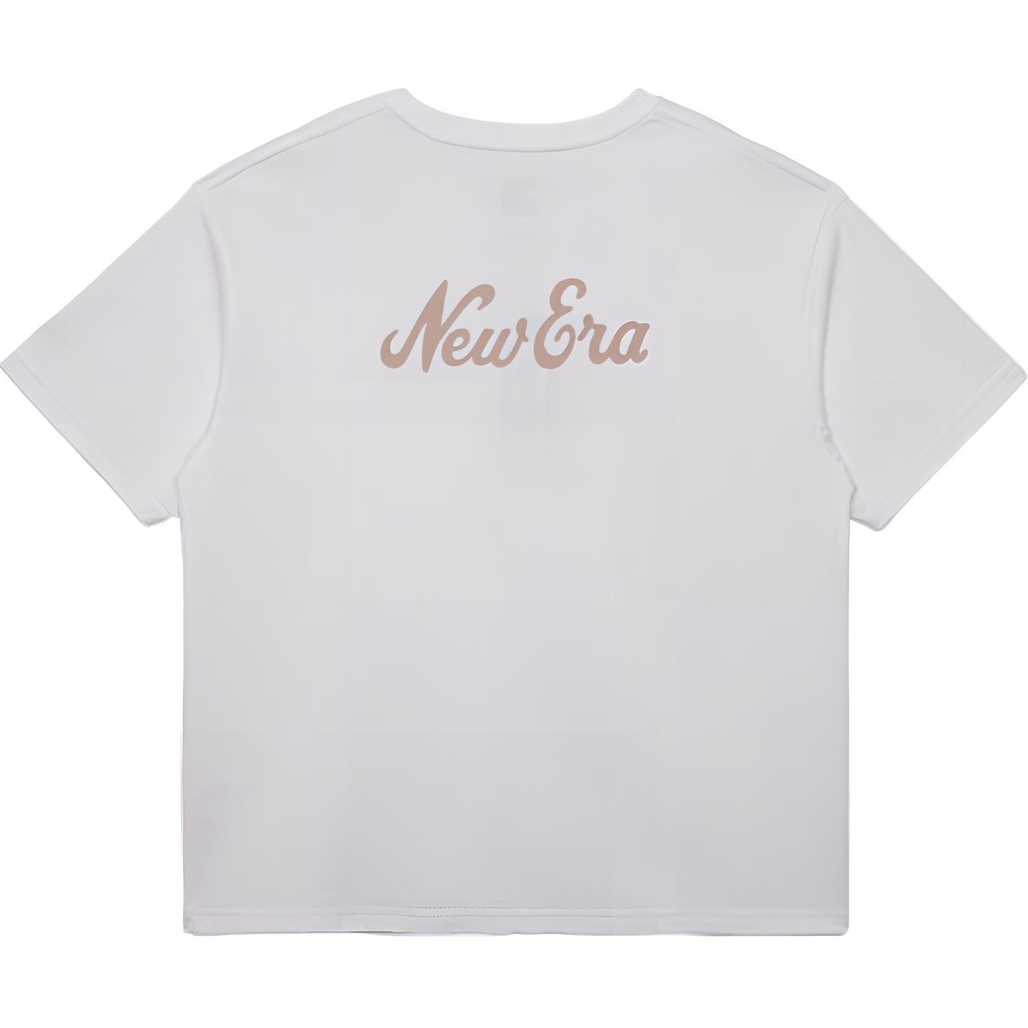 

New Era Футболка мужская белая, Белый, New Era Футболка мужская белая