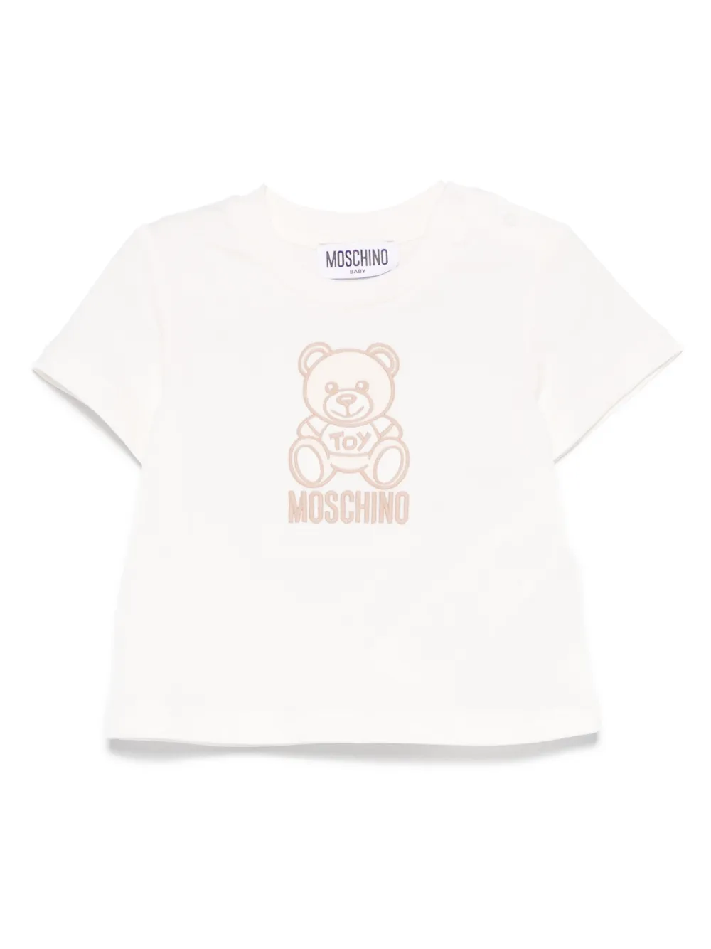 

Футболка Teddy Bear Moschino Kids, белый