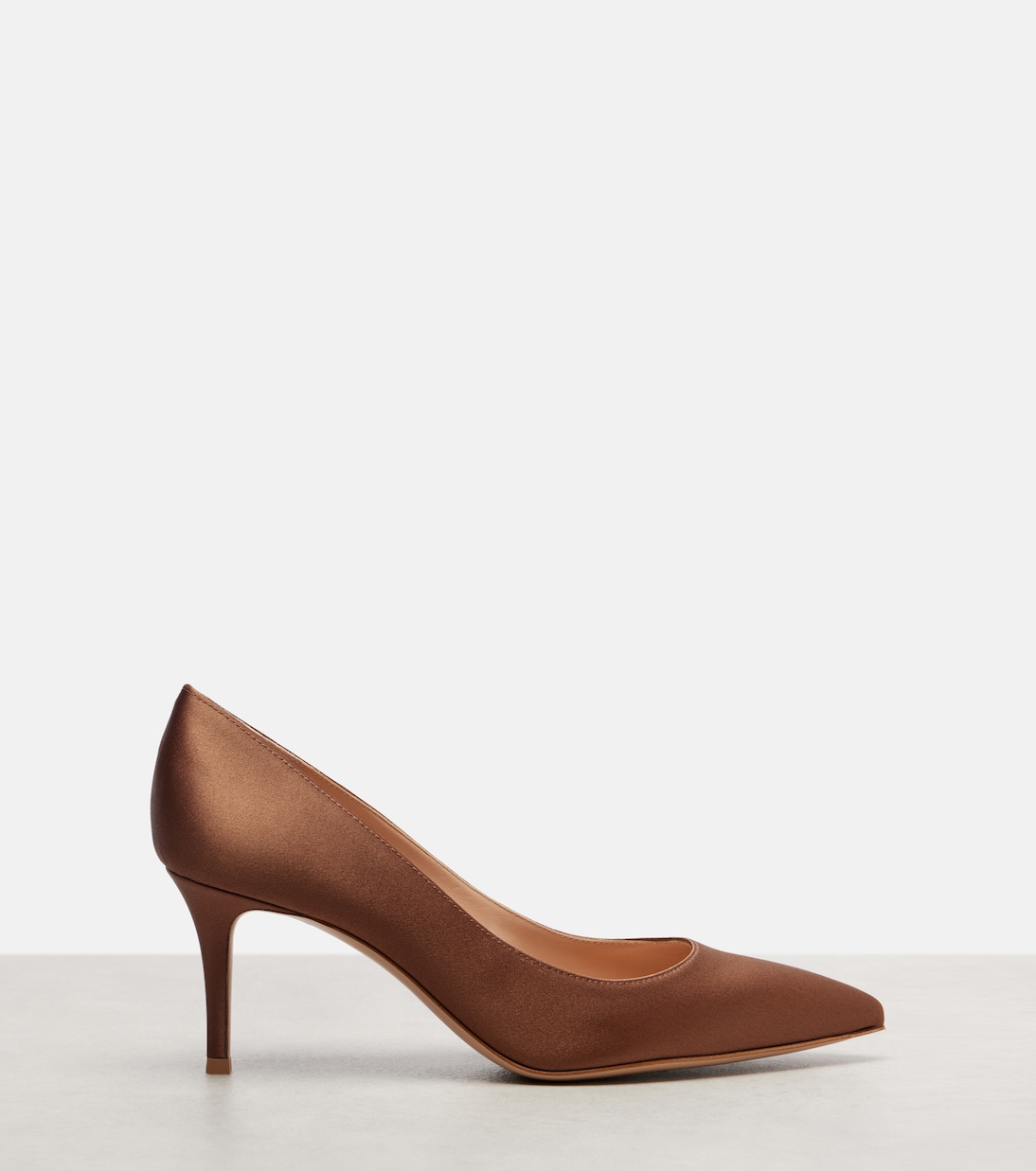 Туфли Gianvito 70 из сатиновой креповой ткани Gianvito Rossi, Texas — фото 4
