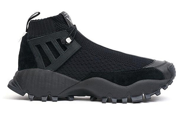Кроссовки mountaineering x seeulater alledo primeknit Adidas, черный — фото 2