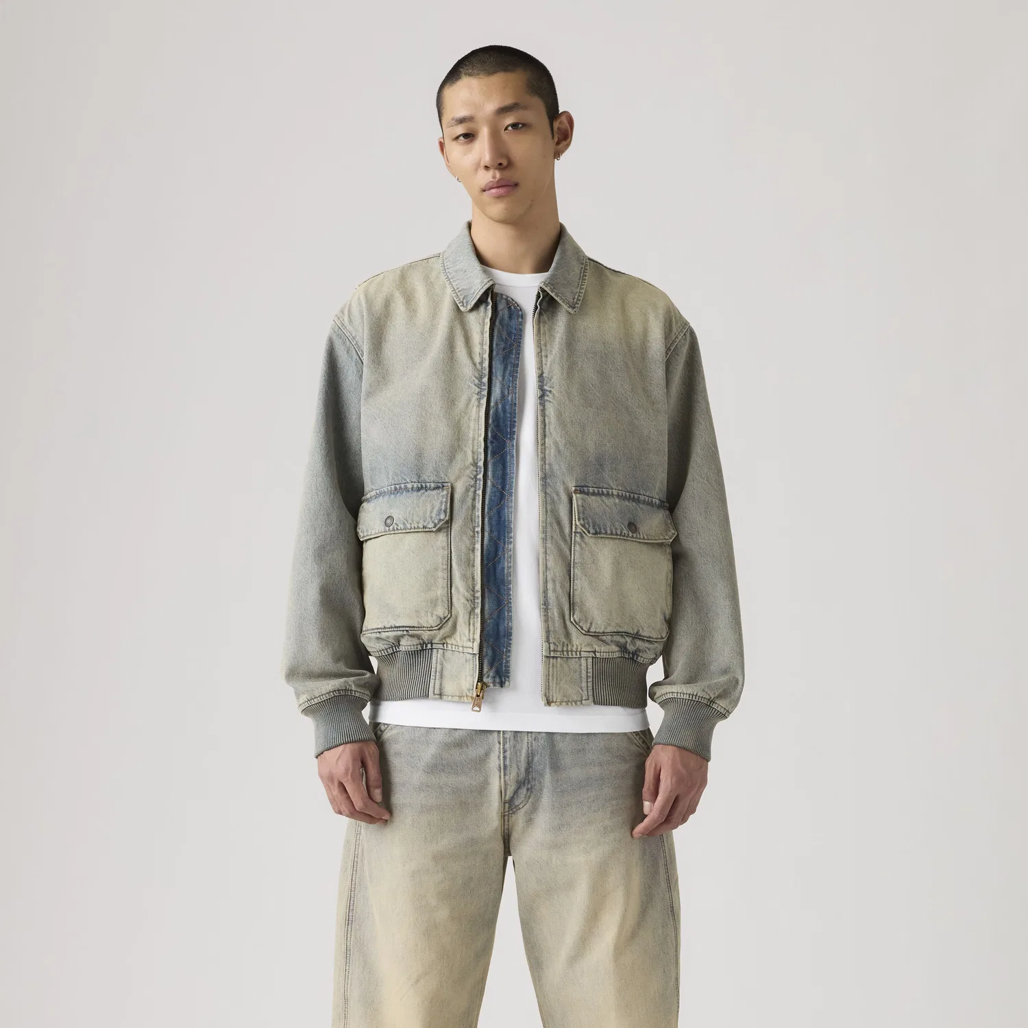 Джинсовая куртка Cortland Levi's, Medium Wash — фото 4