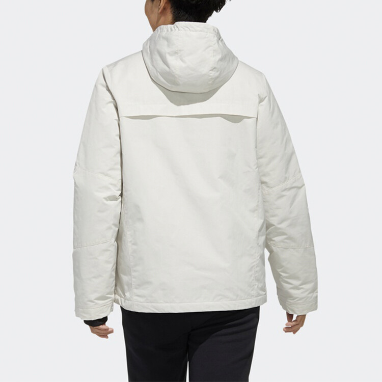 Стеганая куртка мужская бокситово-коричневый Adidas Neo — фото 4