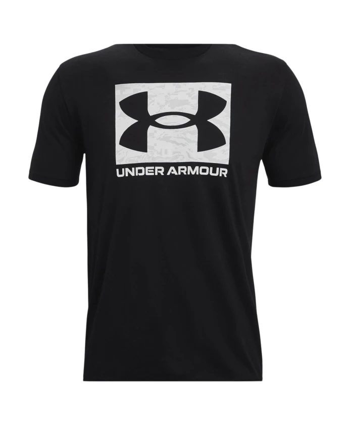 

Мягкая хлопковая футболка в рубчик Under Armour, черный