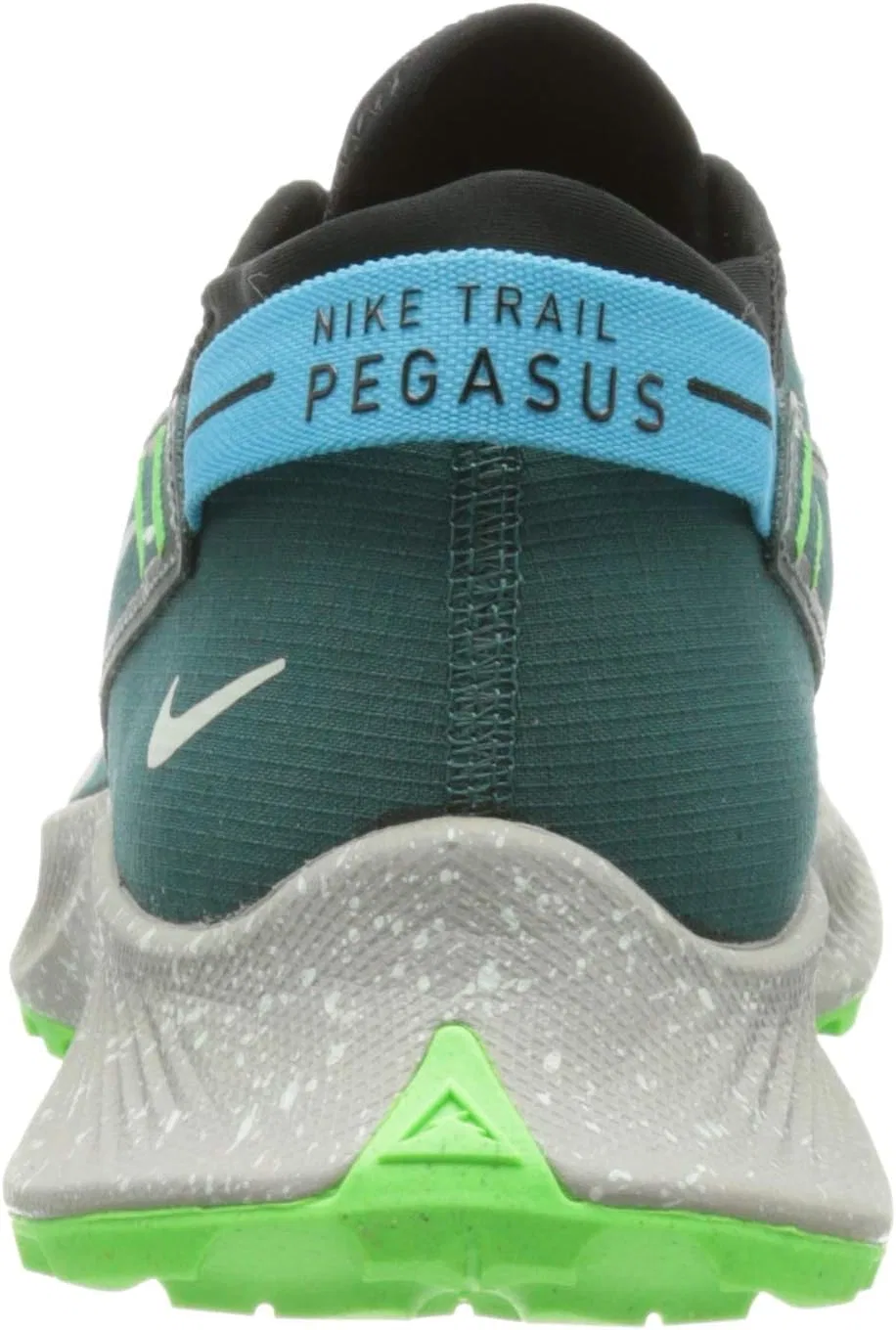 Мужские беговые кроссовки Nike Pegasus Trail 2, Dark Teal Green Light Silver Black Light Blue Fury Green Strike — фото 3