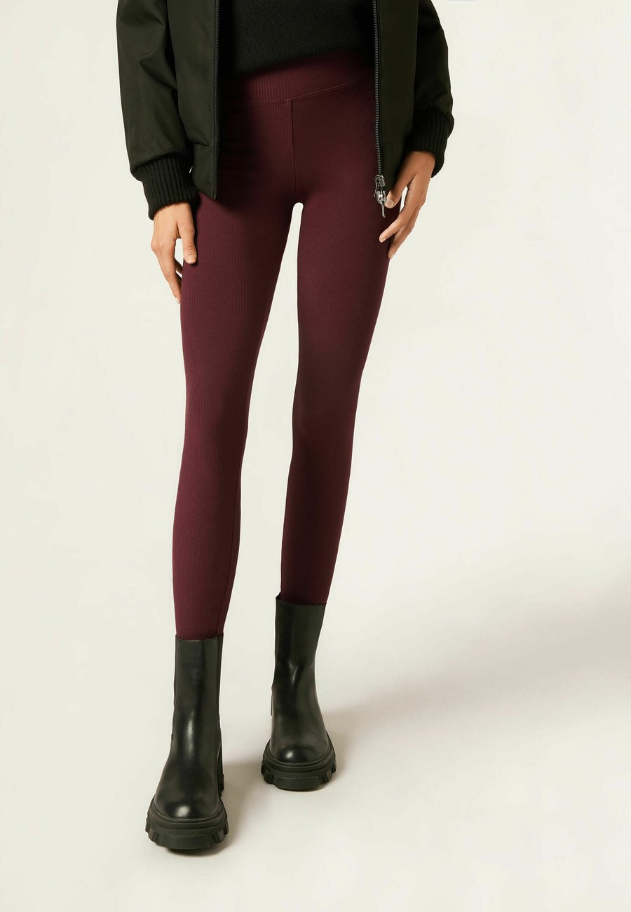 

Леггинсы Calzedonia Leggings, Burgundy/Mauve