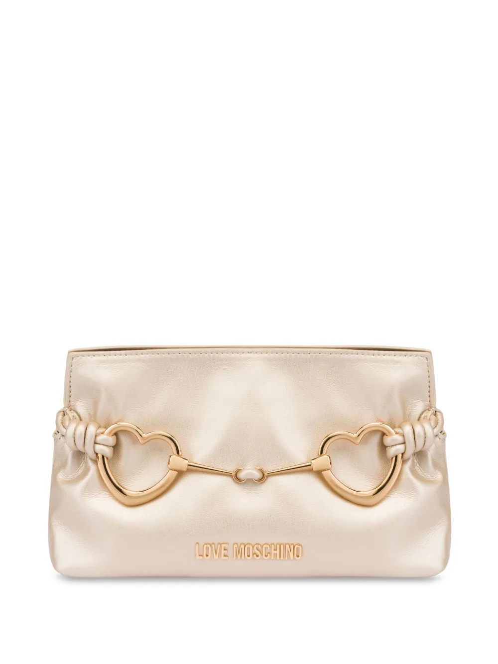 

Сумка через плечо с декором в форме сердца Love Moschino, розовый