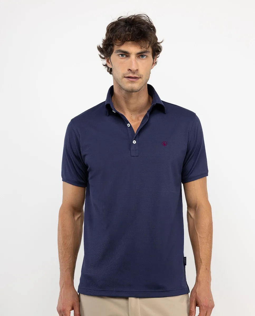 

Мужская рубашка поло коричневого цвета с коротким рукавом El Ganso