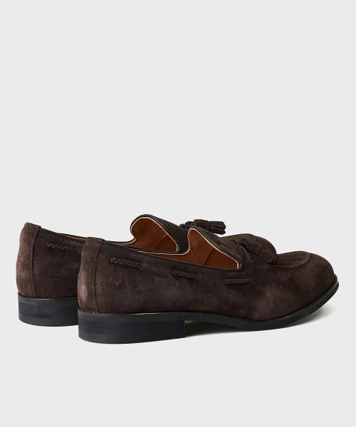 Мужские лоферы JOSEPHT DRUCKER BROWN [CALF SUEDE] — фото 3
