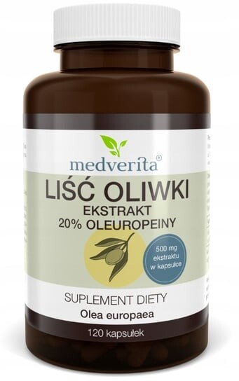

Medverita, Иммунитет от герпеса из листьев оливы, 120 капсул.