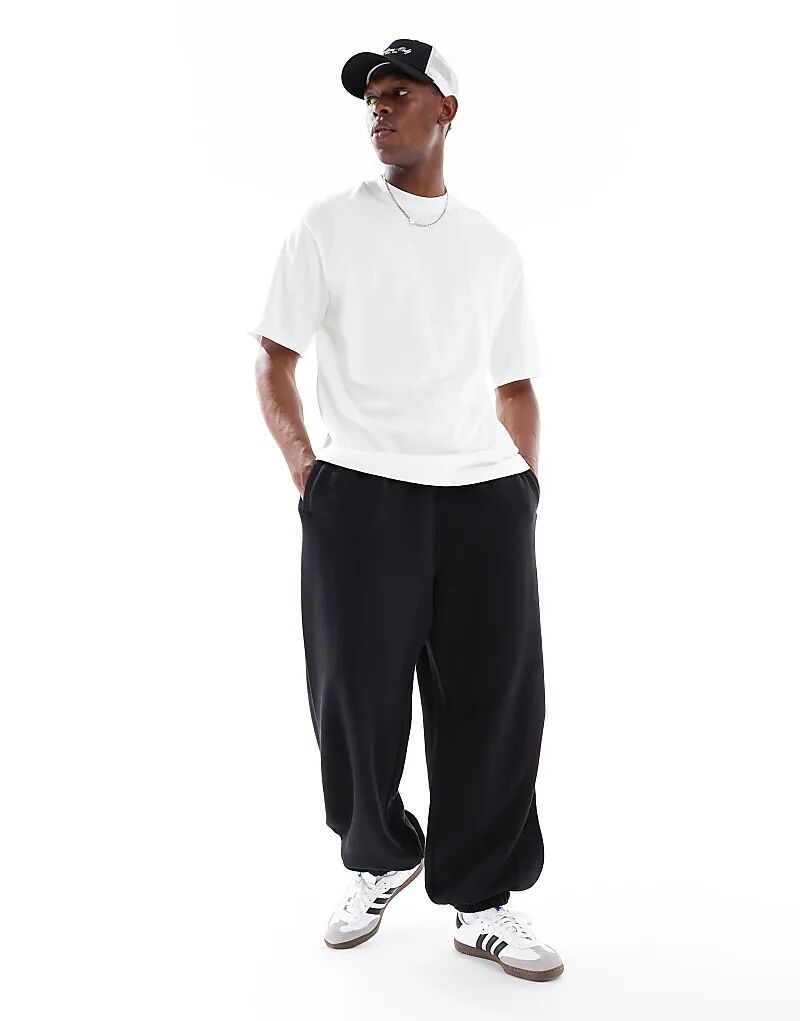

Спортивные брюки Cotton On Super Baggy с манжетами черного цвета Cotton On