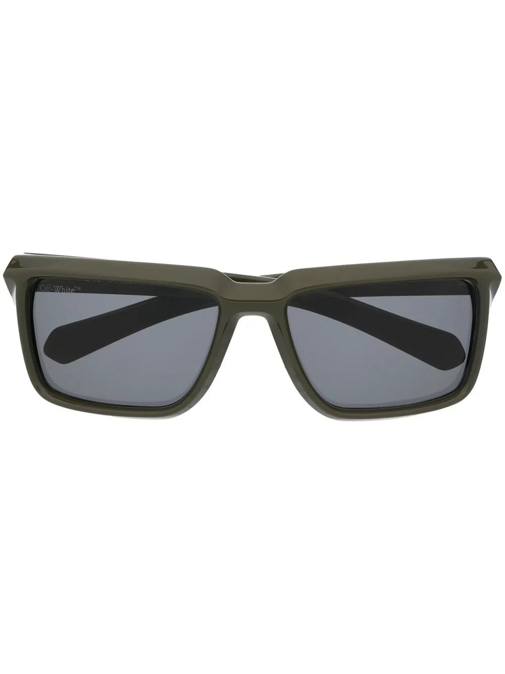 

Солнцезащитные очки Portland в квадратной оправе Off-White Eyewear, зеленый
