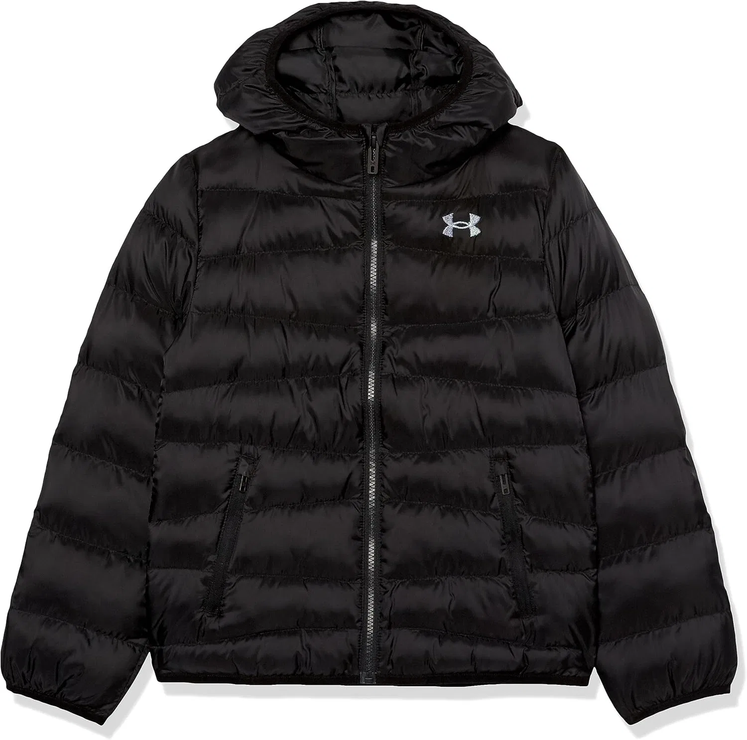 Детская куртка-пуховик с капюшоном Under Armour, Black Puff