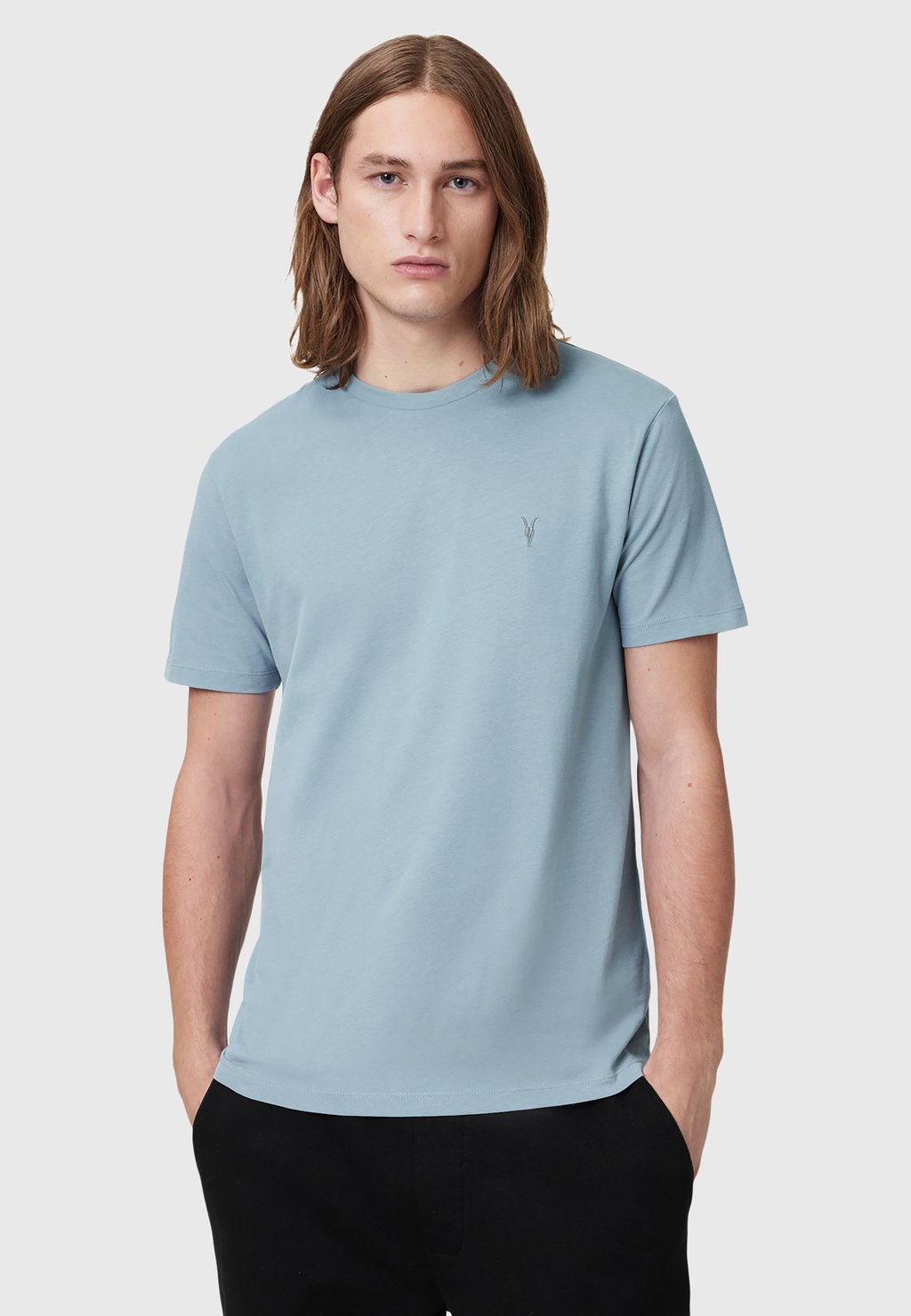 

Базовая футболка BRACE CREW AllSaints, синий