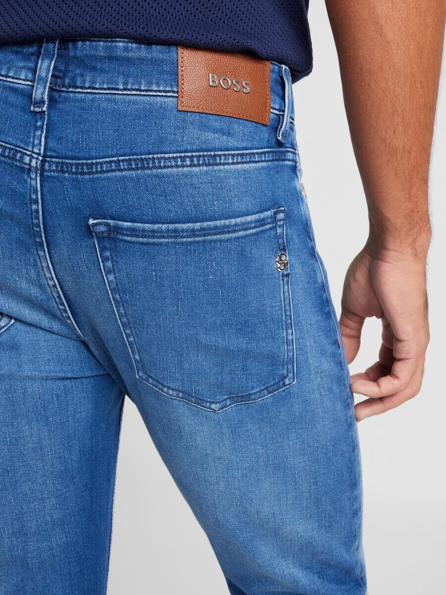 Джинсы BOSS Regular Jeans H-Delaware, синий деним — фото 3