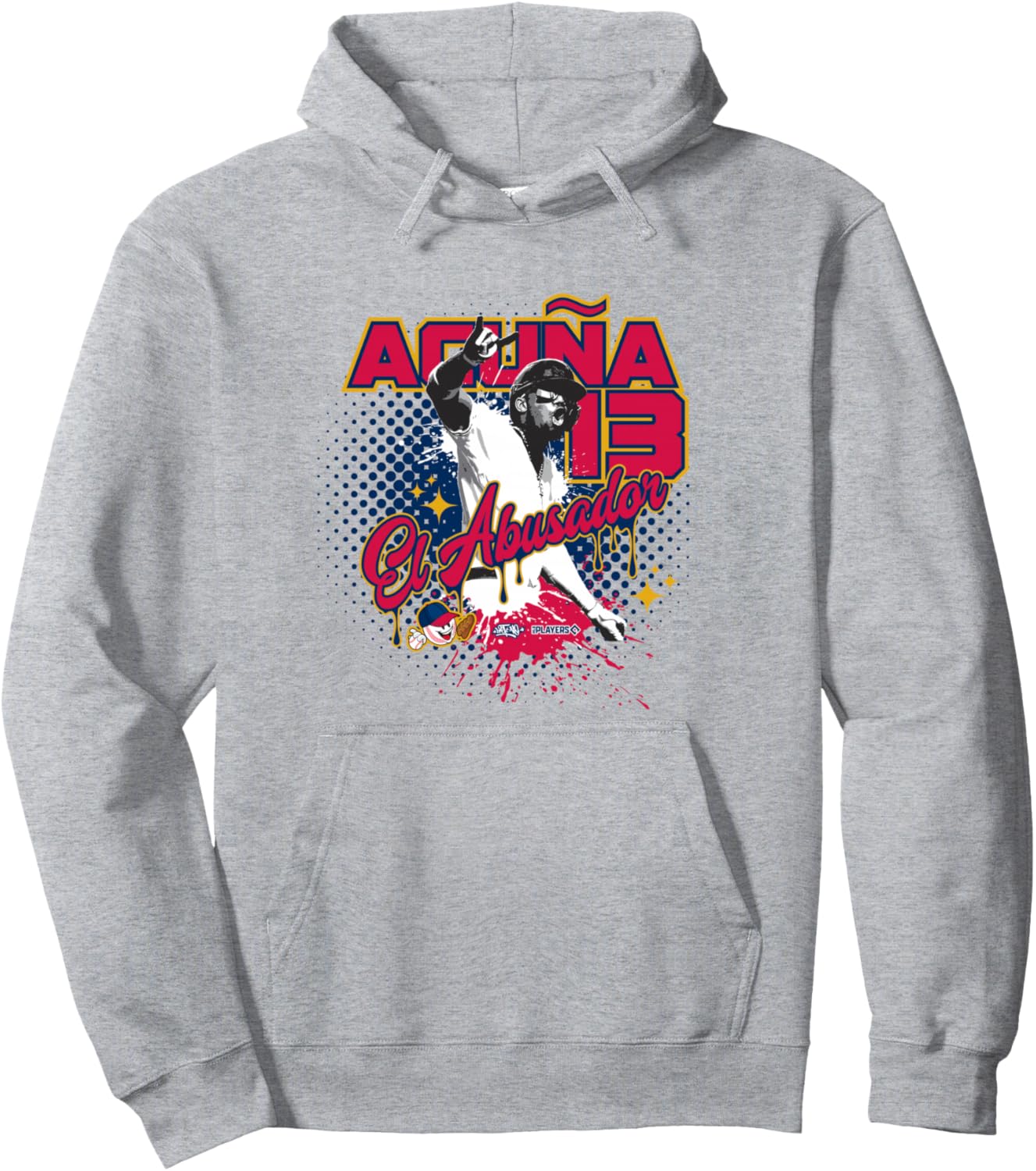 

Толстовка Ronald Akuna Junior Atlanta Baseball Sketches 1 MLB Player, серая Ryno Sports, Серый, Толстовка Ronald Akuna Junior Atlanta Baseball Sketches 1 MLB Player, серая Ryno Sports