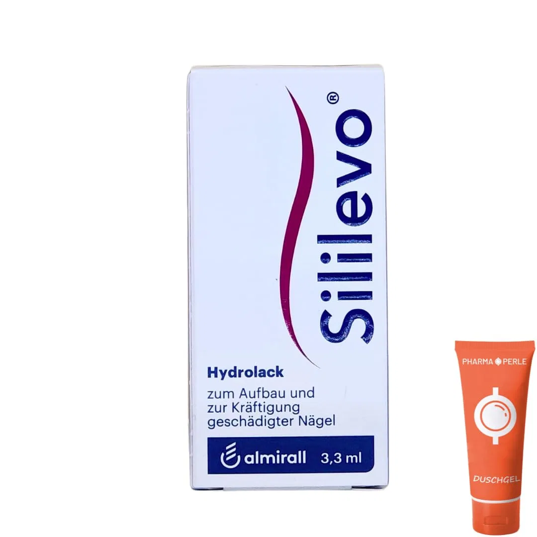Медицинский лак для укрепления ногтей Sililevo Pharma Perle, 1 X 3.3 Ml — фото 2