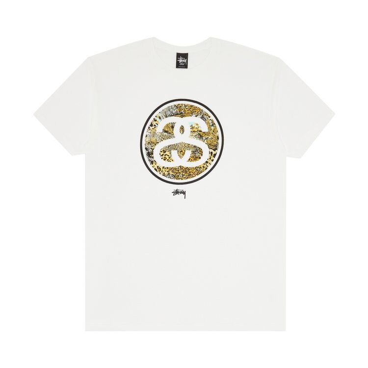 

Футболка Stussy Cheetah Link 'White', белый