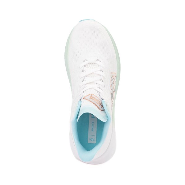 Кроссовки Womens HOKA Mach 6 Athletic Shoe, цвет Frost/Rose Gold — фото 2