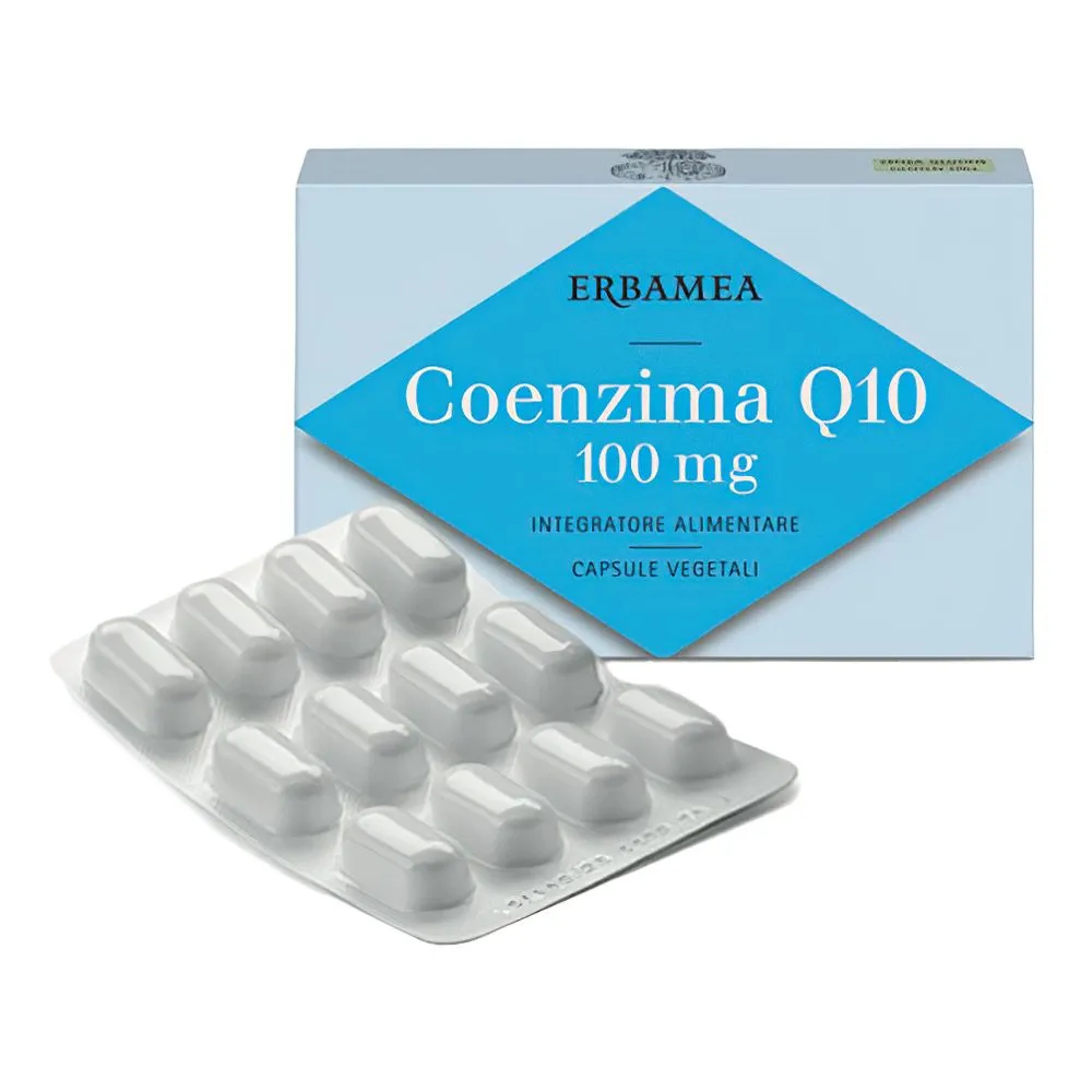 

Коэнзим Q10 Erbamea 100 мг 24 растительные капсулы