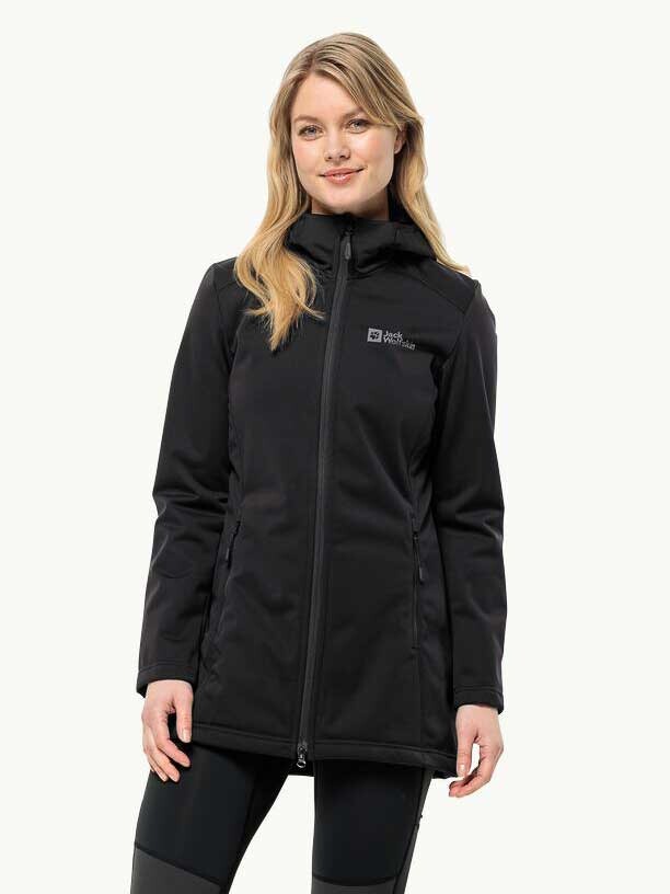 

Куртка Jack Wolfskin WINDHAIN COAT W, черный