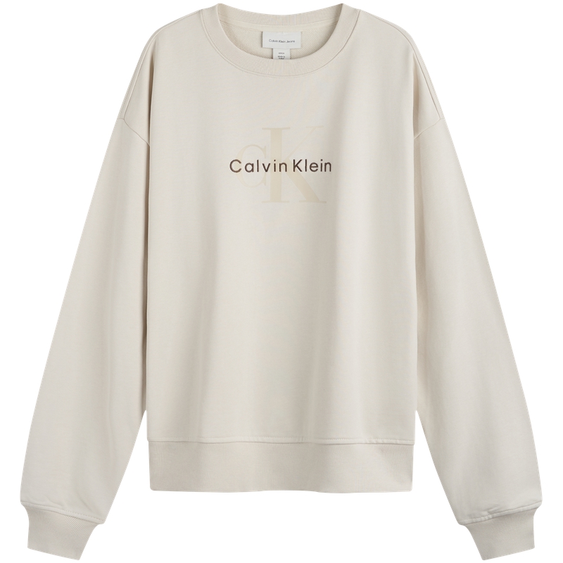 

Толстовка SS25 женская Calvin Klein, слоновая кость